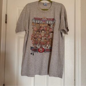 Vintage Super Bowl XXIX Champions Gray T-Shirt